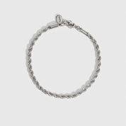 Rope Bracelet - Silver