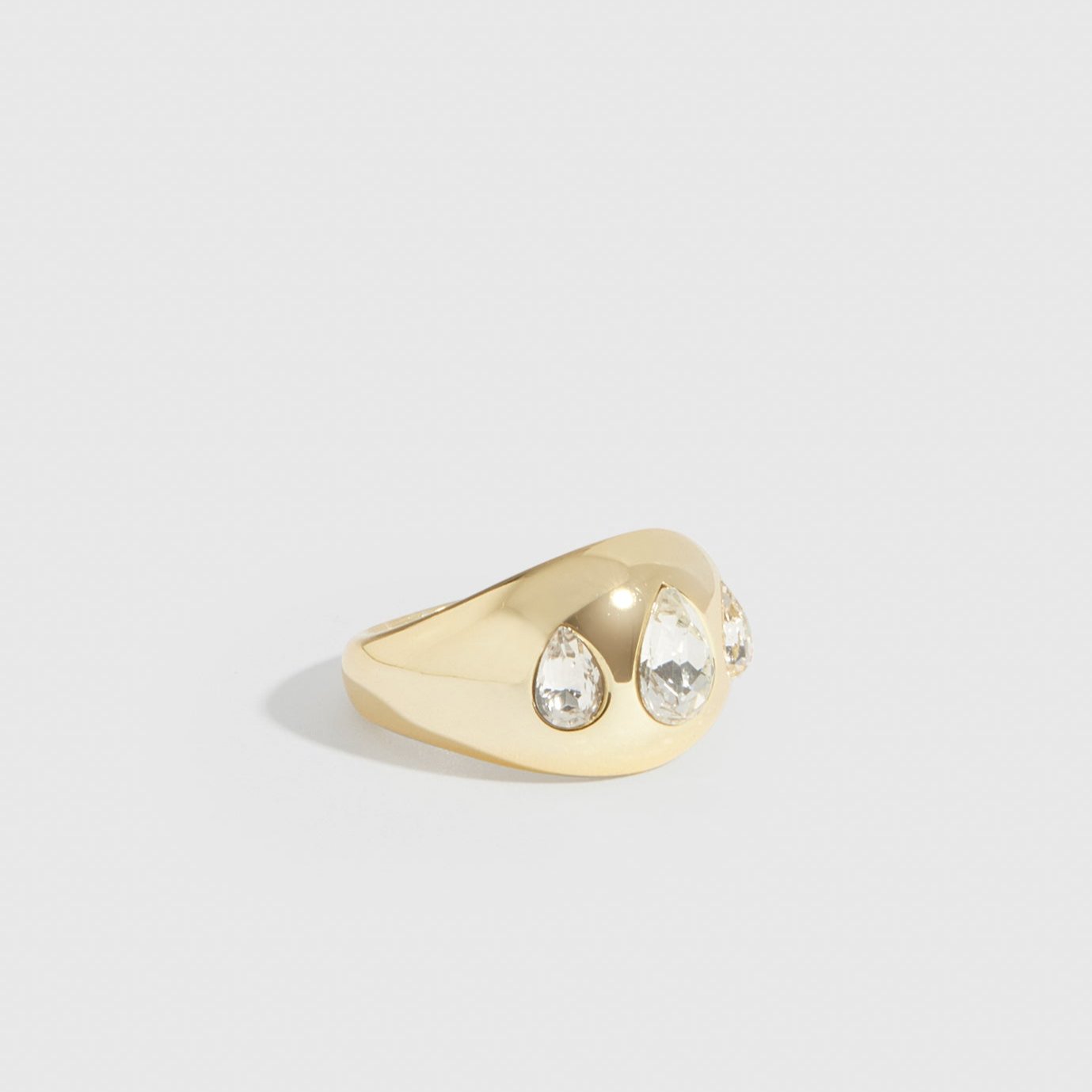 Bague Dôme Gouttes