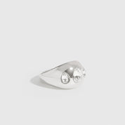 Teardrops Dome Ring