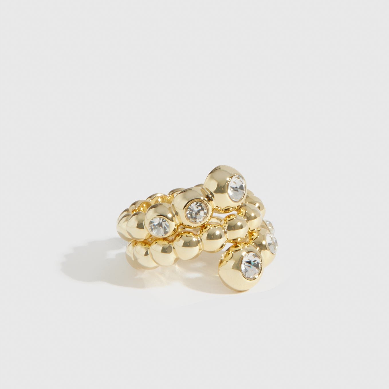 Bague Serpentine Bombée