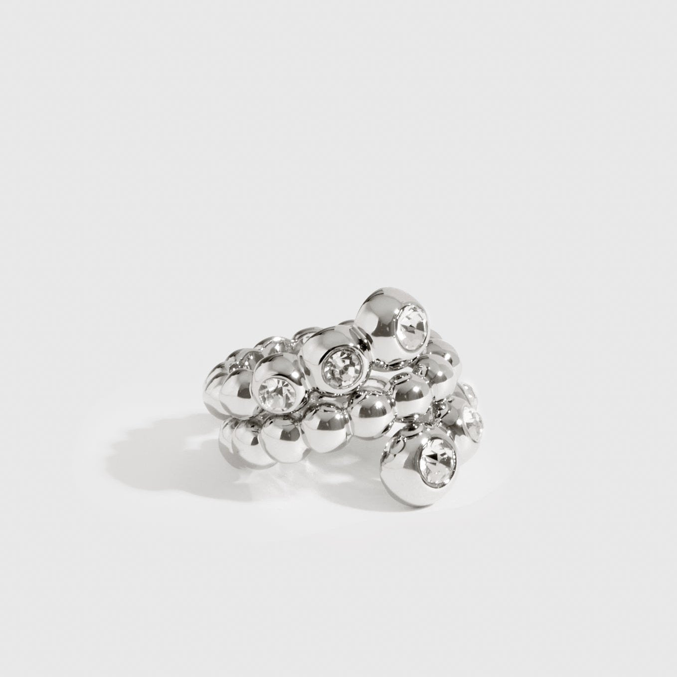 Bague Serpentine Bombée