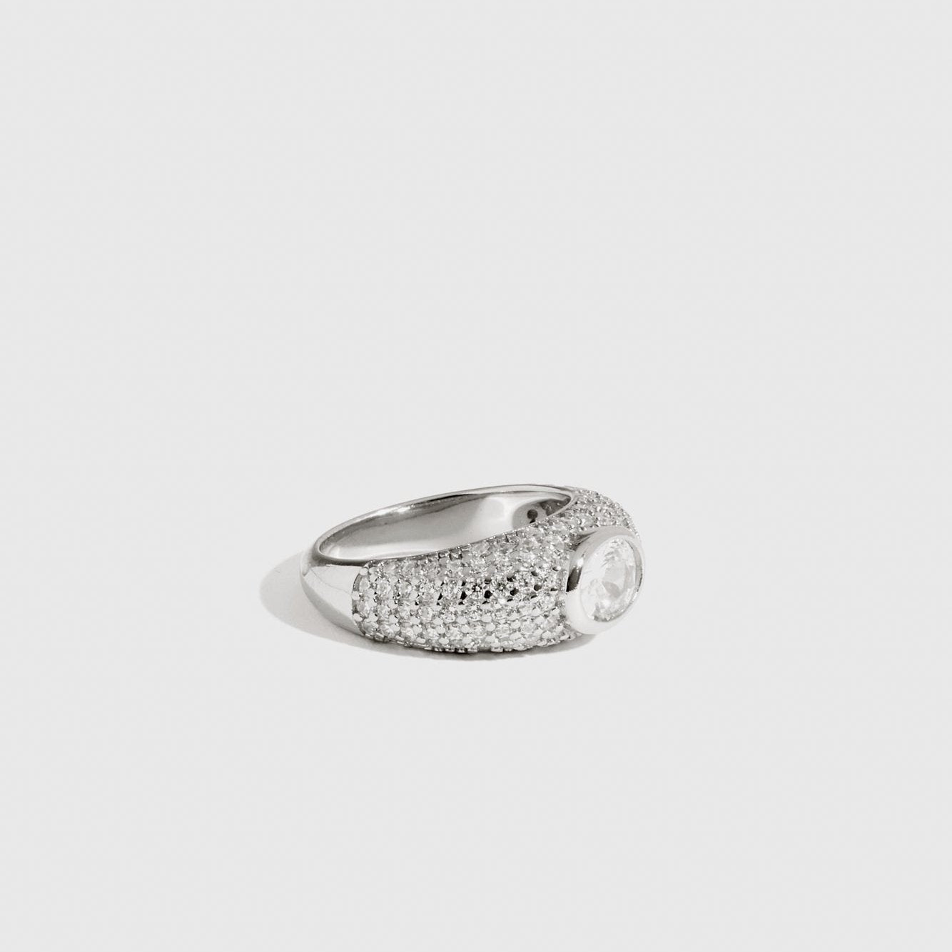 Bague Nuage Pavé