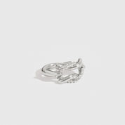 Bague Nœud Pavé
