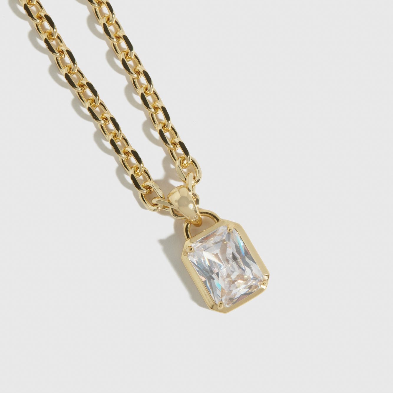 Baguette Necklace