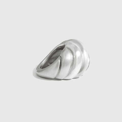 Matte & Shiny Dome Ring