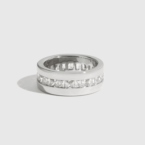 Bague Carrée & Baguette