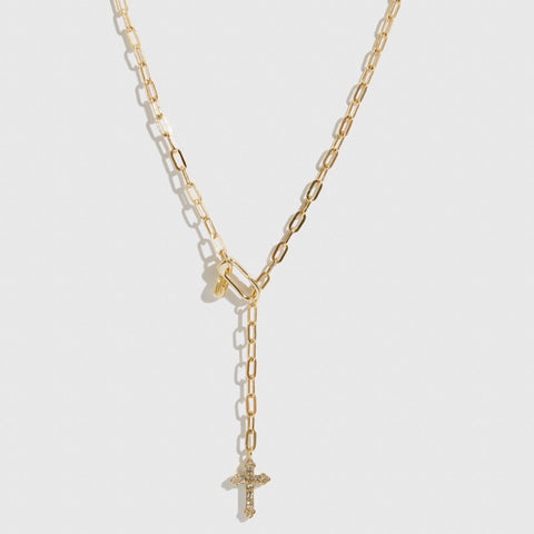 Baroque Cross Waist chain