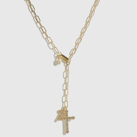 Double Baroque Cross Pendants