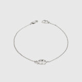Marquise-Cut Solitaire Bracelet