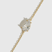 Collier Goutte Solitaire