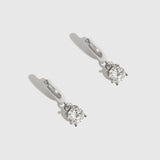 Anneaux Huggies Rond Solitaire