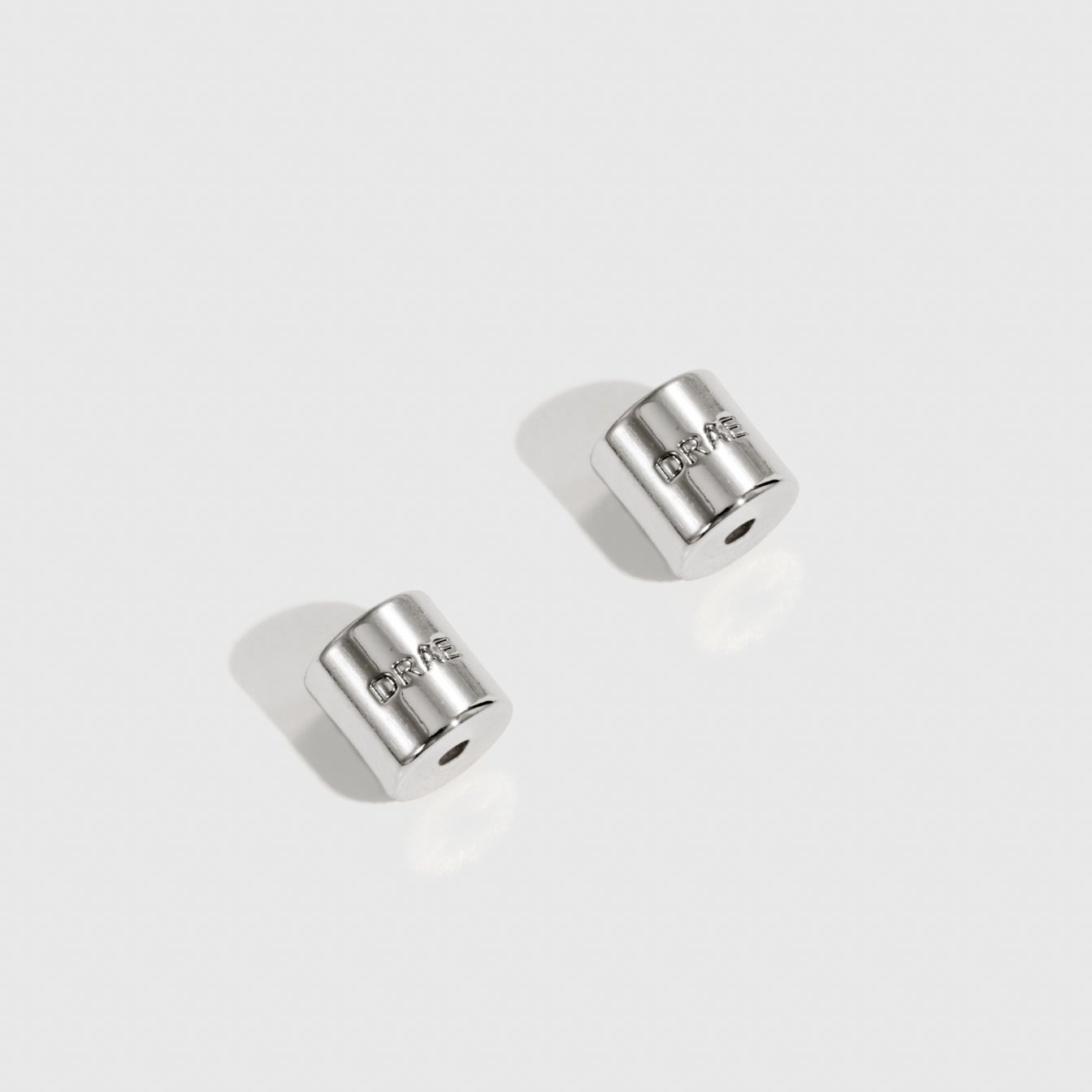 Sterling silver 925 push backs for stud earrings, shown on a plain background.