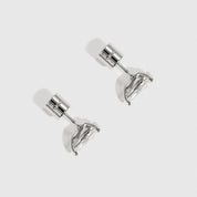 Regular Teardrop-Cut Solitaire Stud Earrings