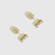 Boutons d'Oreilles Baguette Solitaire