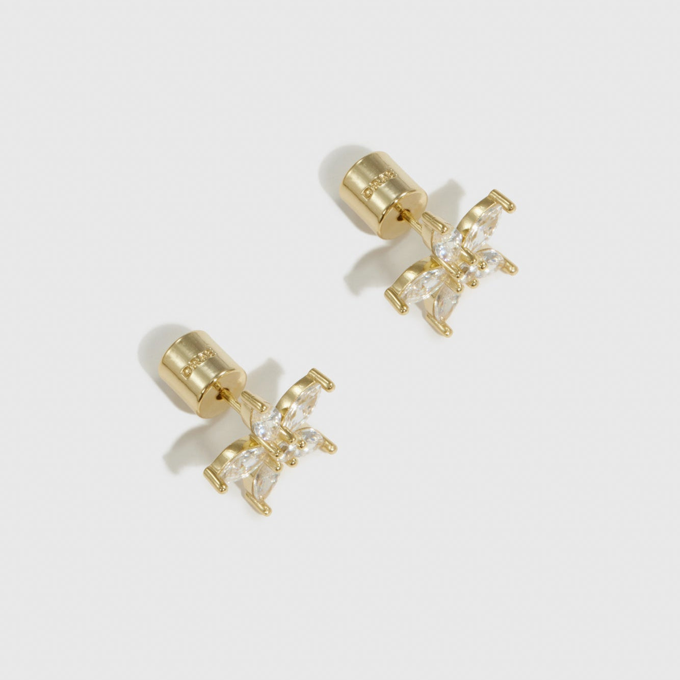Boutons d'Oreilles Fleur Solitaire