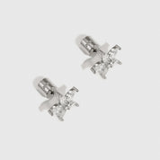 Boutons d'Oreilles Fleur Solitaire