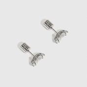 Boutons d'Oreilles Marquise Solitaire