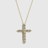 Collier Croix Pavée Délicate