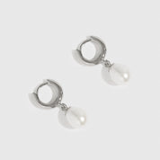 Freshwater Pearls Huggie Earrings