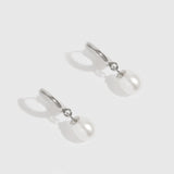 Freshwater Pearls Huggie Earrings