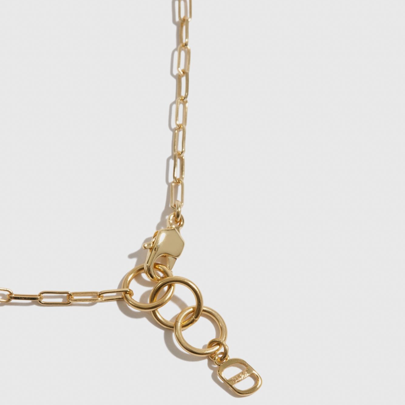 Multi Paperclips & Pearls Necklace