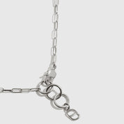Multi Paperclips & Pearls Necklace