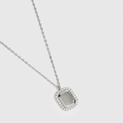 Dainty Dog Tag Pendant