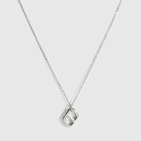 Plain Monogram Pendant