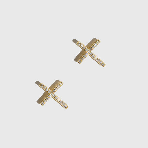 Cross studs