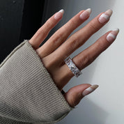 Beverly Hills Ring - Silver - Detail View