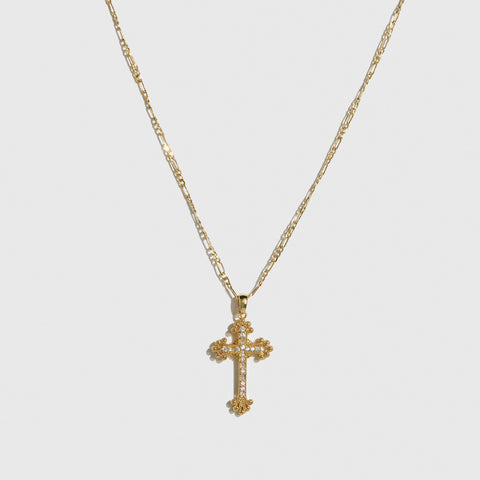 Goth Cross Necklace