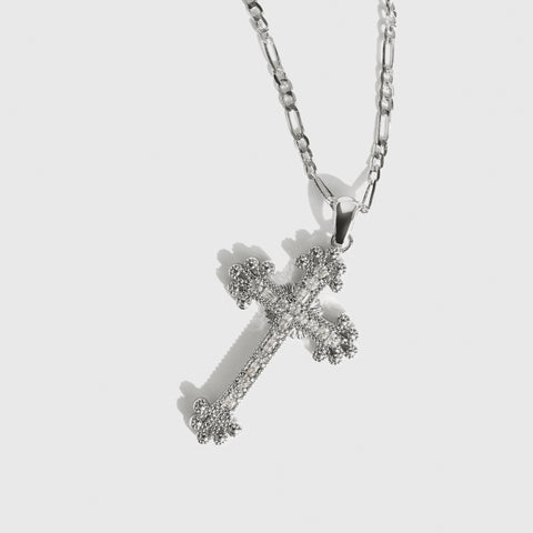 Goth Cross Necklace